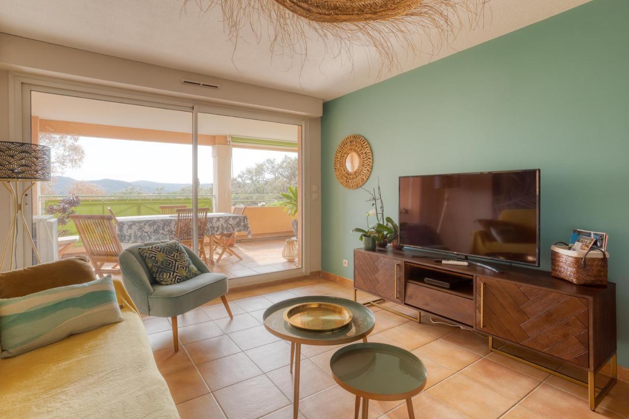 Bel Appartement Classe 3 Etoiles Bormes-les-Mimosas Exterior foto